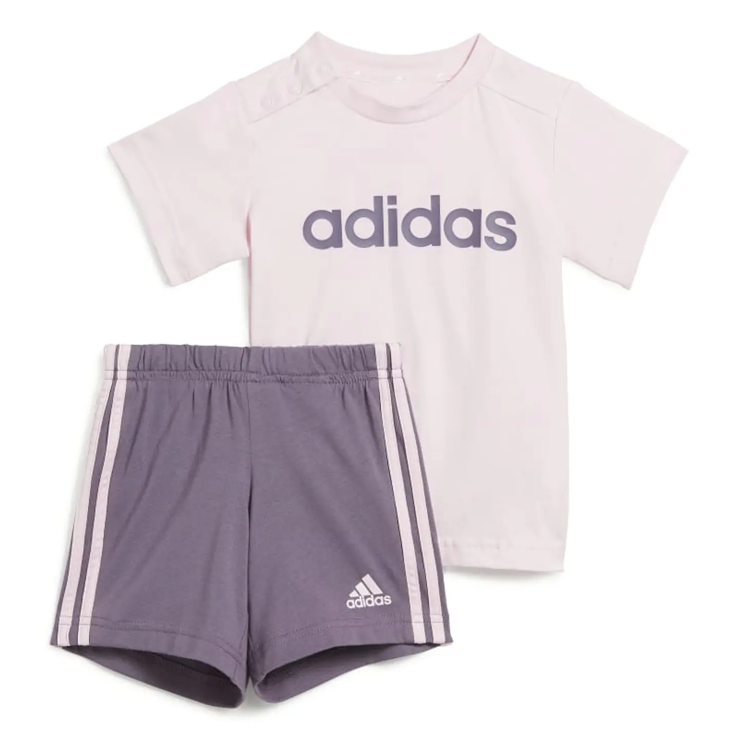 Conjunto Bebé/RN Rosado Adidas Ij8865 1