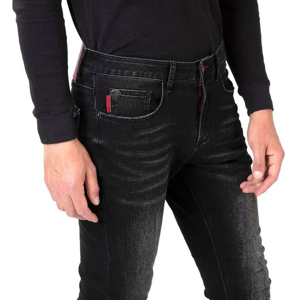 Jeans Hombre Negro Ellus Am007232 3