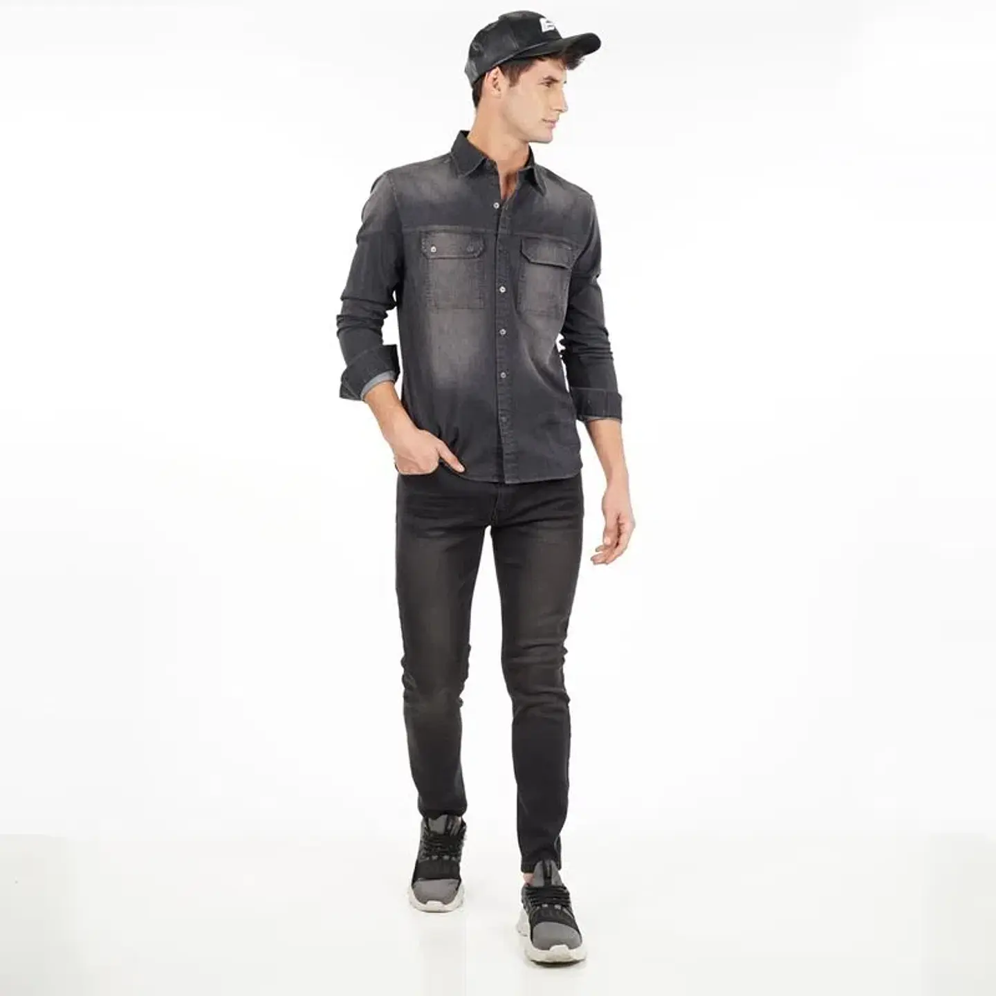 Camisa Hombre Gris Ellus BM080812 3