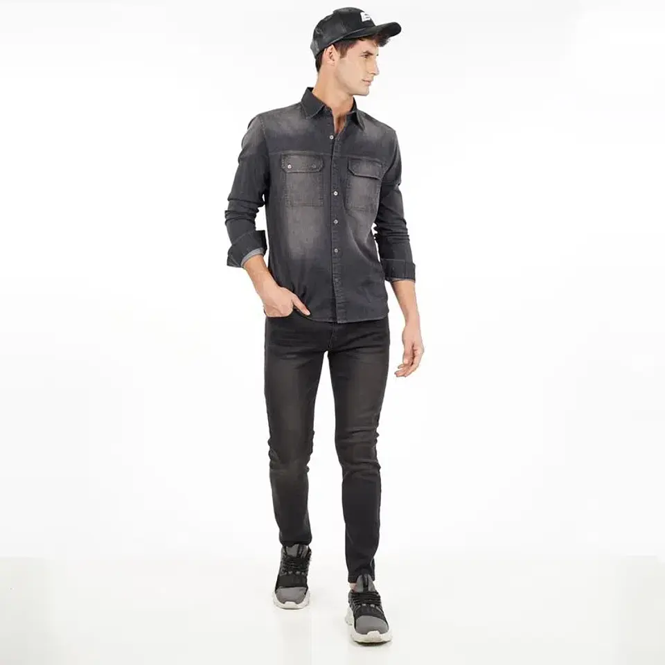 Camisa Hombre Gris Ellus BM080812 3