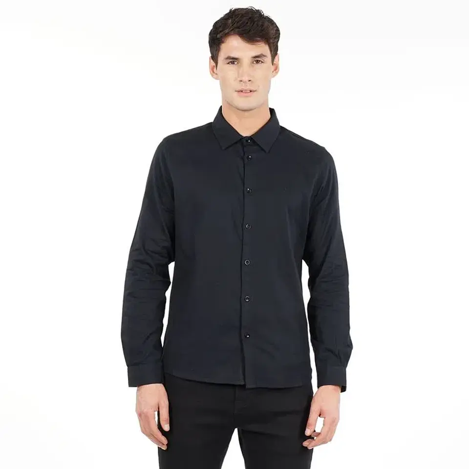 Camisa Hombre Negra Ellus Bml30116 1