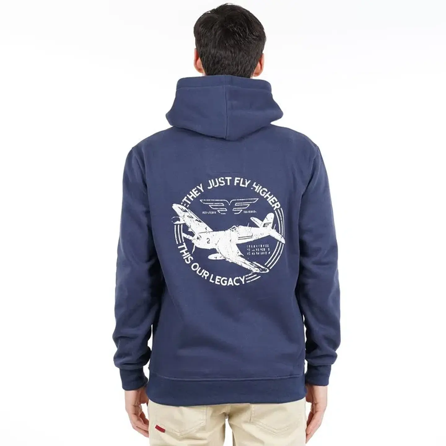 Polerón Hombre Azul Ellus Sml63107 2