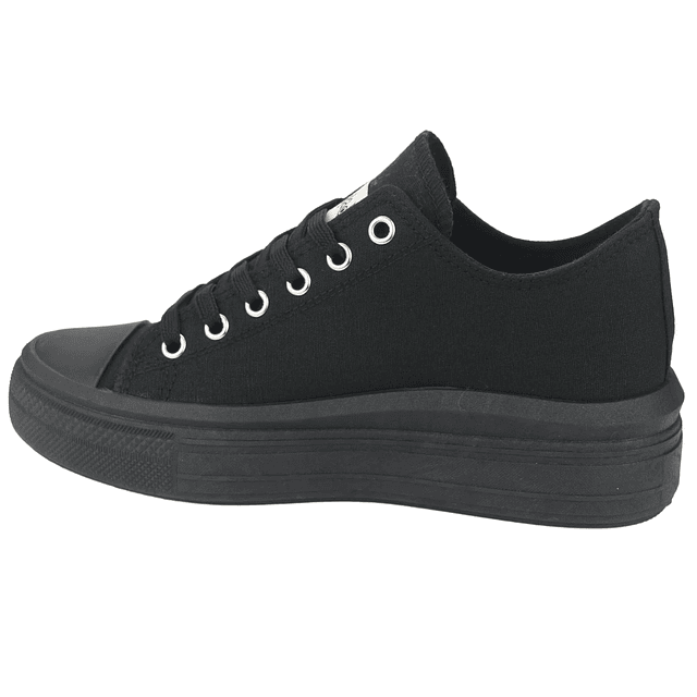 Zapatilla Mujer Negra Chalada 23-Clu-10Bk