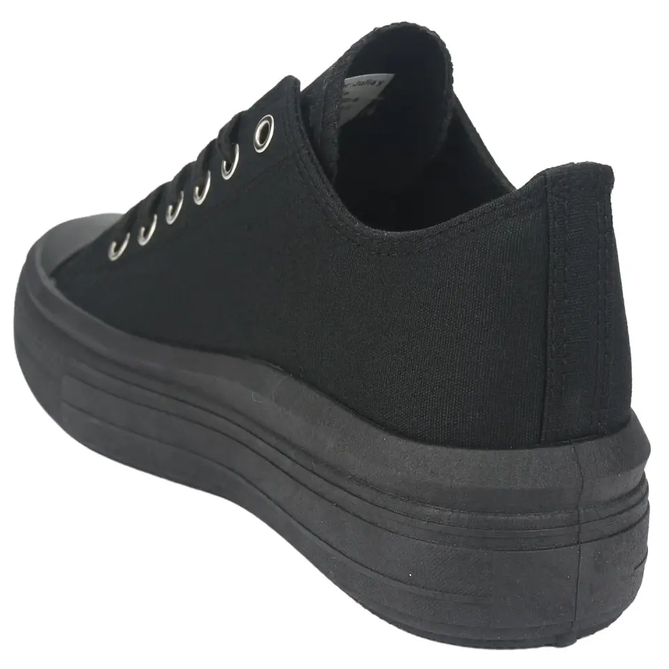 Zapatilla Mujer Negra Chalada 23-Clu-10Bk 3