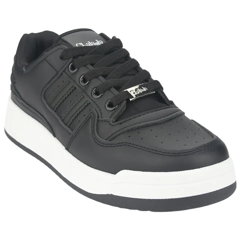 Zapatilla Mujer Negra Chalada 23-Juve-1Bk 1