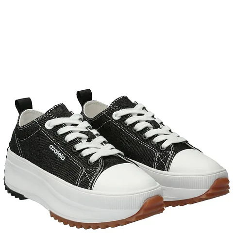 Zapatilla Mujer Negra Azaleia Anjelicabk