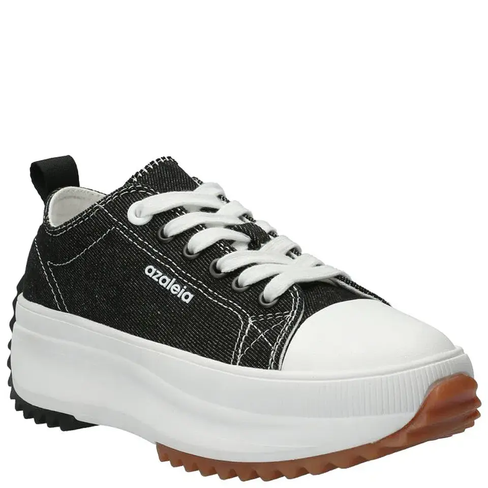 Zapatilla Mujer Negra Azaleia Anjelicabk 7