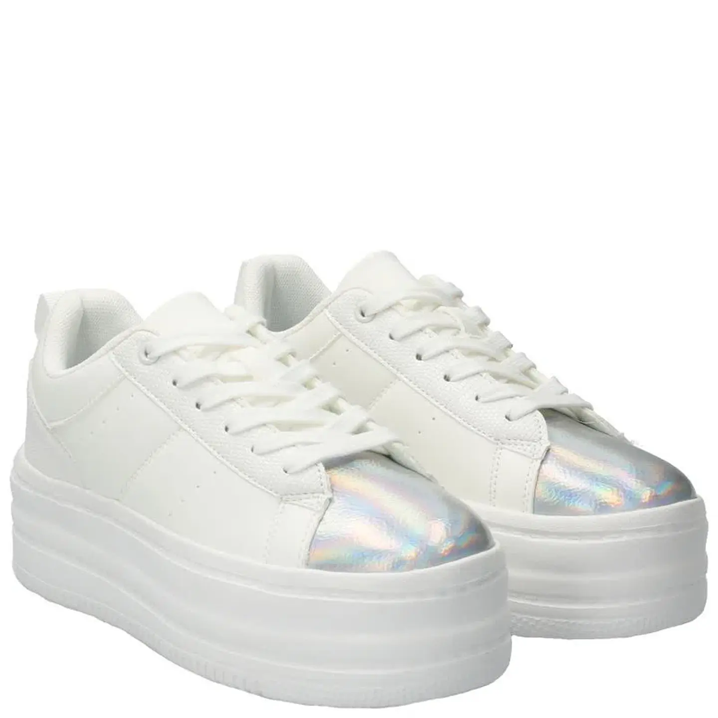 Zapatilla Mujer Blanca Azaleia Barbarawh 1