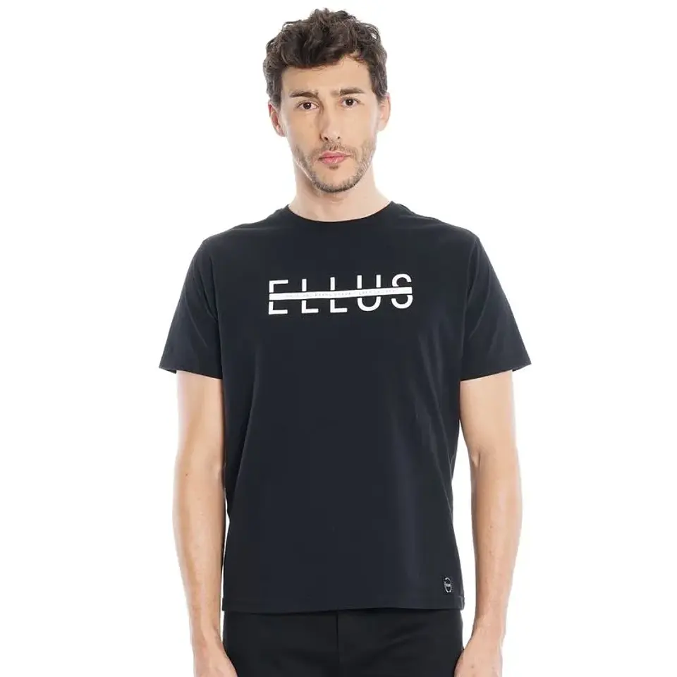 Polera Hombre Negra Ellus Cmc63471 1