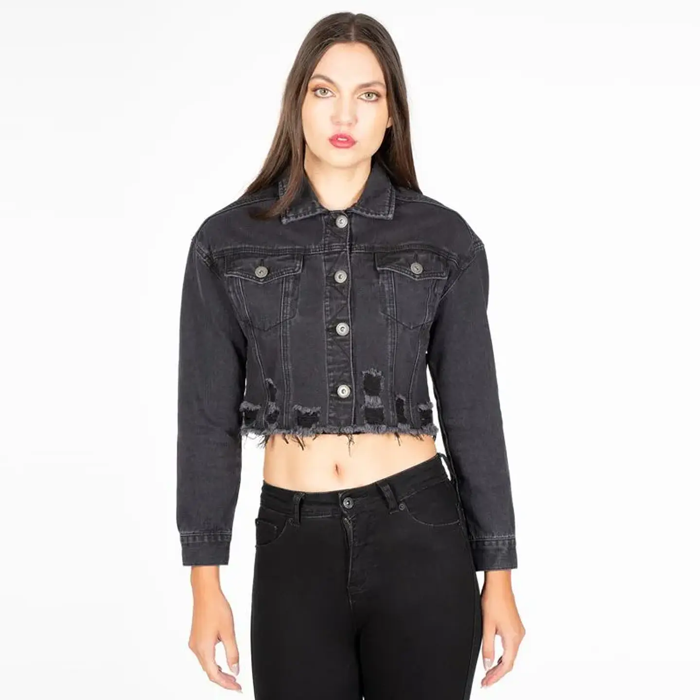 Chaqueta Mujer Negra Ellus If075010 1