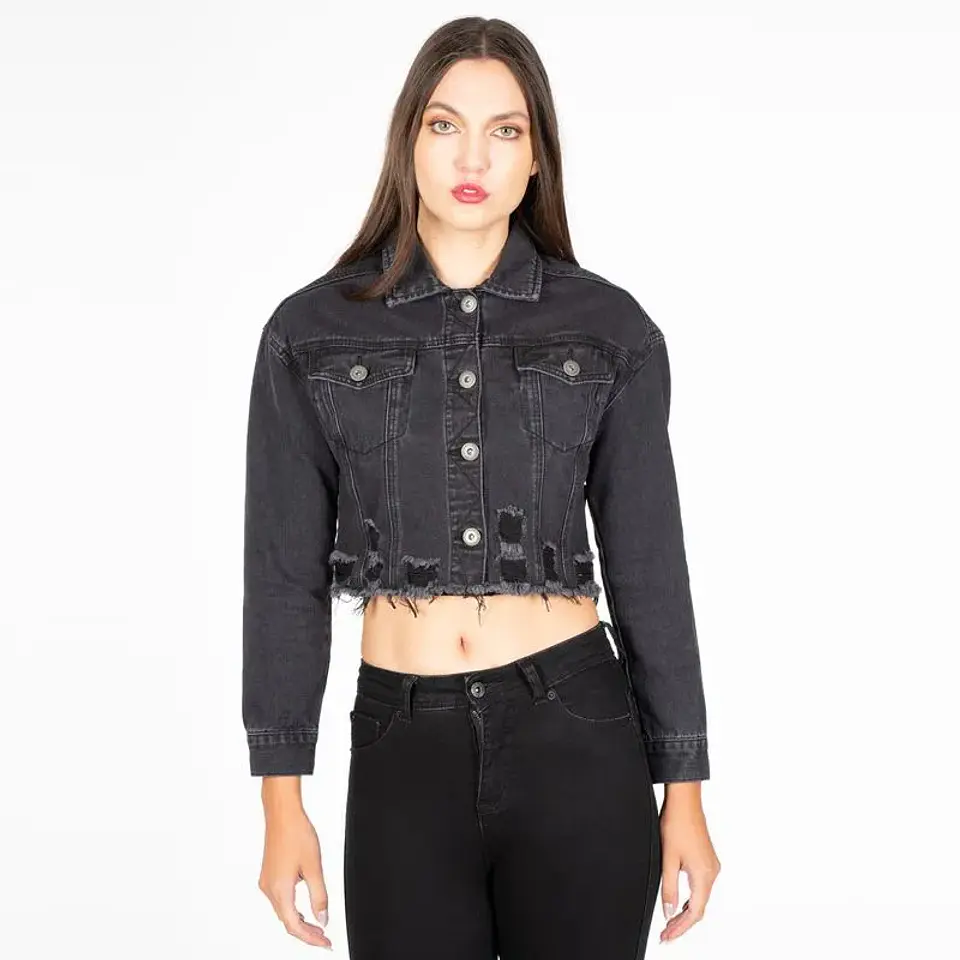 Chaqueta Mujer Negra Ellus If075010 1