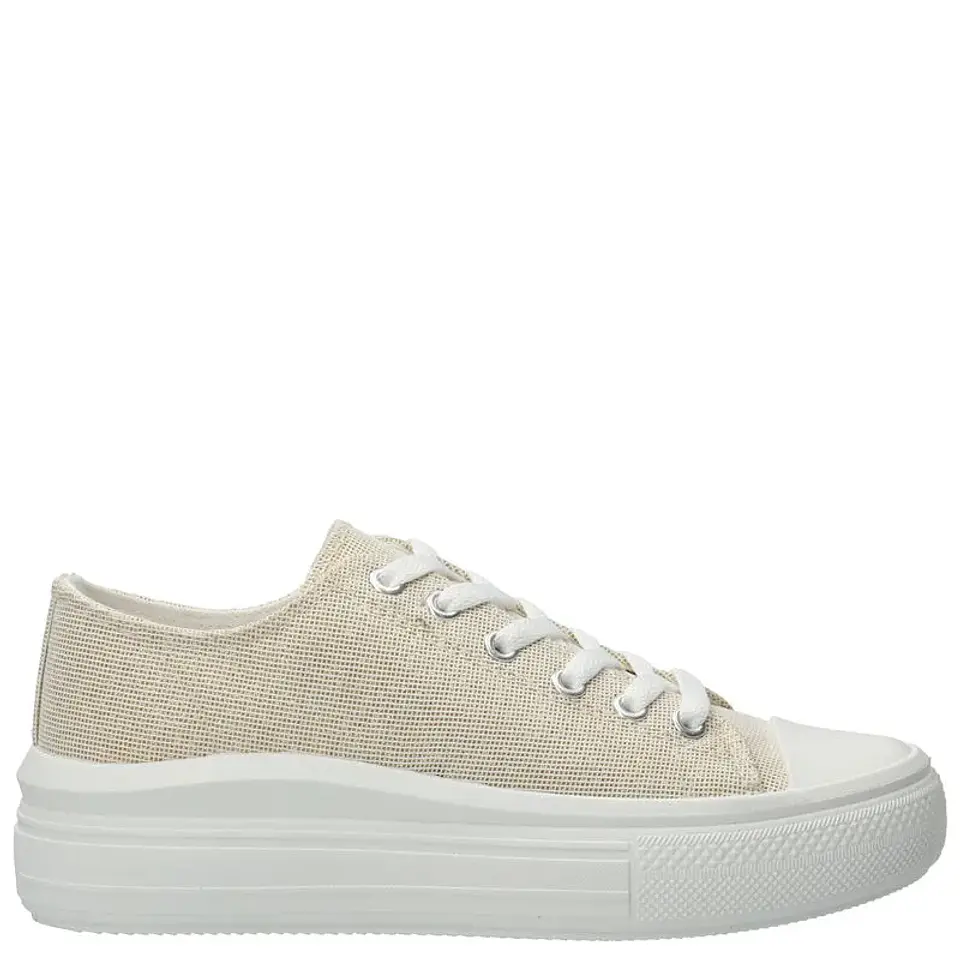 Zapatilla Mujer Dorada Azaleia Lonado 3