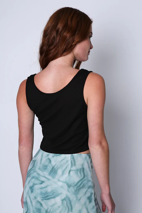 Polera Mujer Negra Eclipce 24V10301