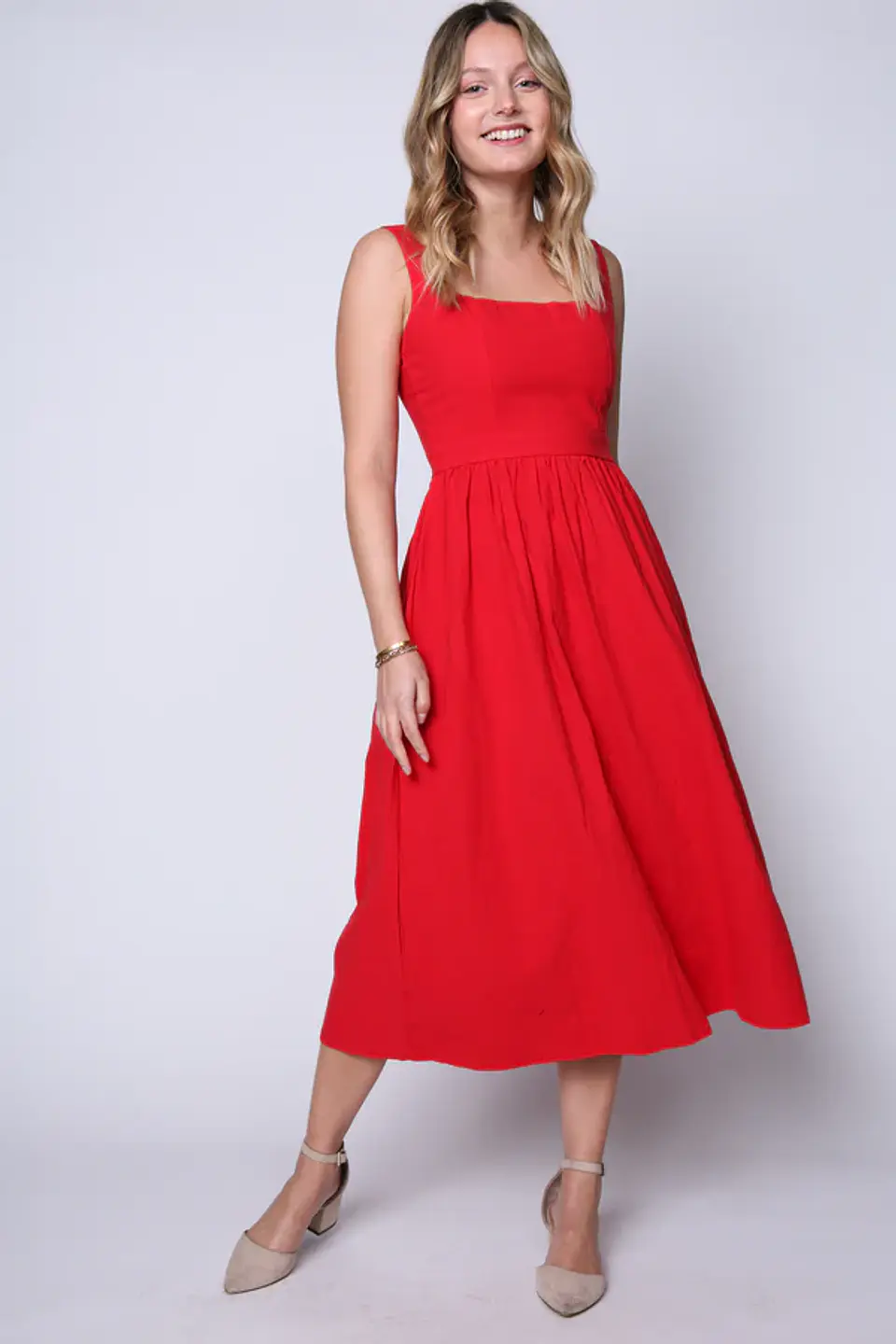Vestido Mujer Rojo Eclipce 24V25156 1