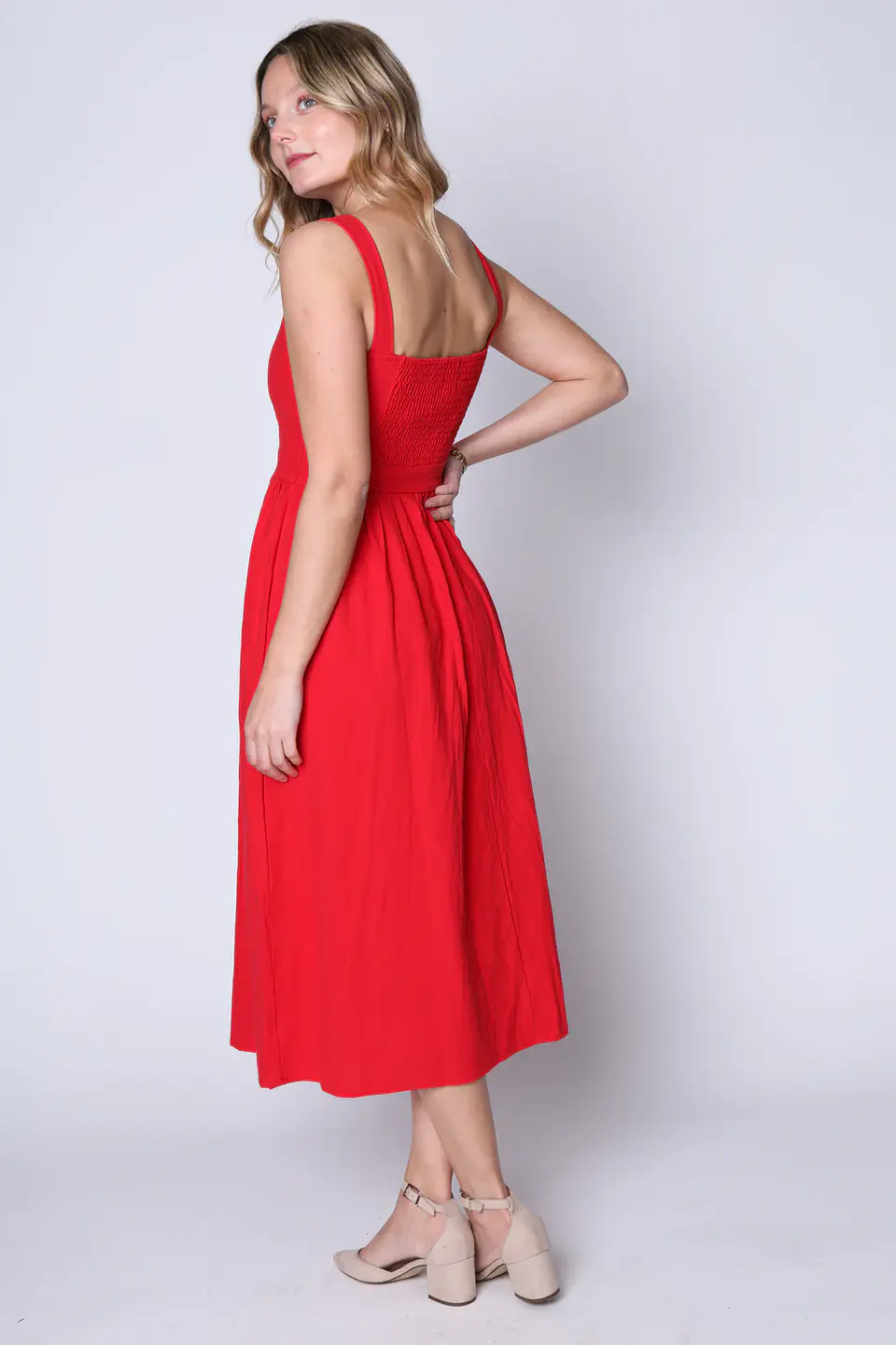Vestido Mujer Rojo Eclipce 24V25156 2