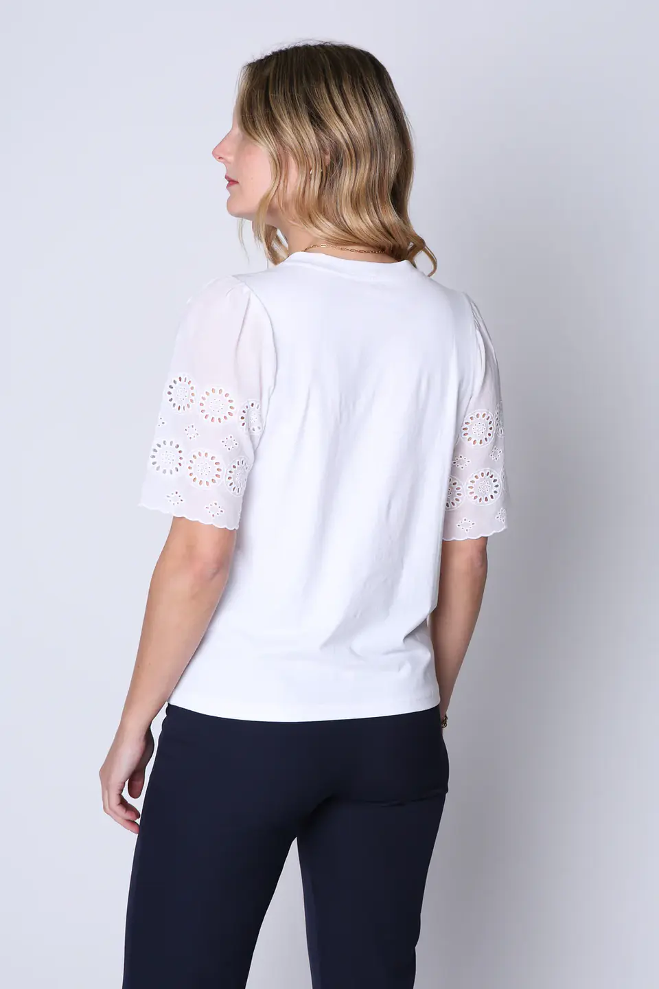 Polera Mujer Blanca Eclipce 24V32384 2