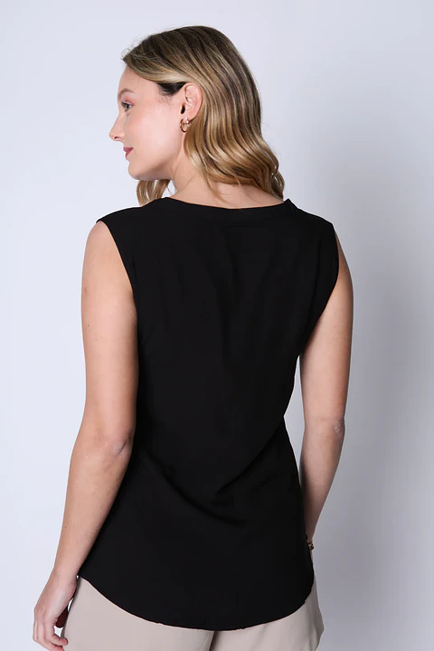Blusa Mujer Negra Eclipce 24V37230