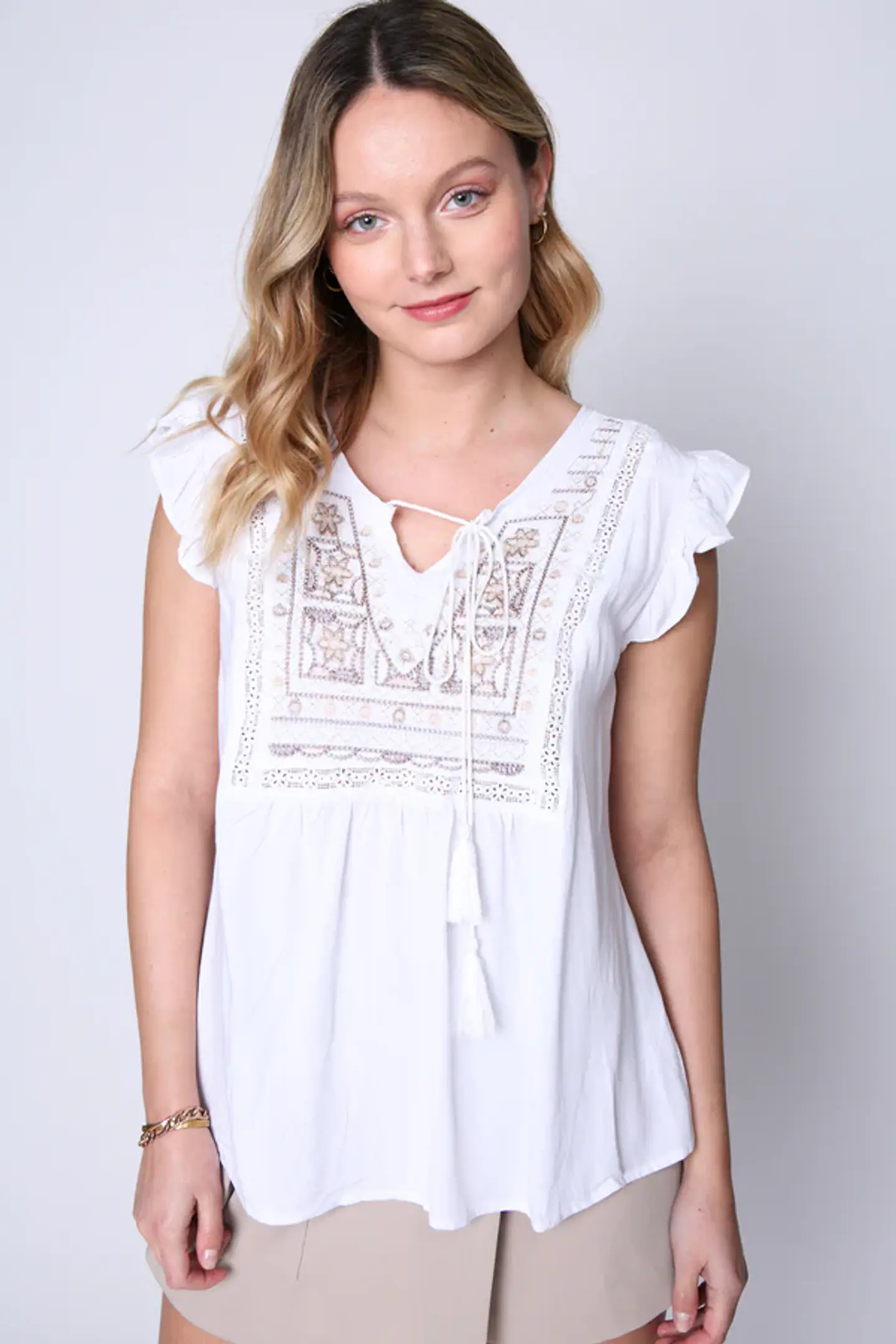 Blusa Mujer Blanca Eclipce 24V37233 1