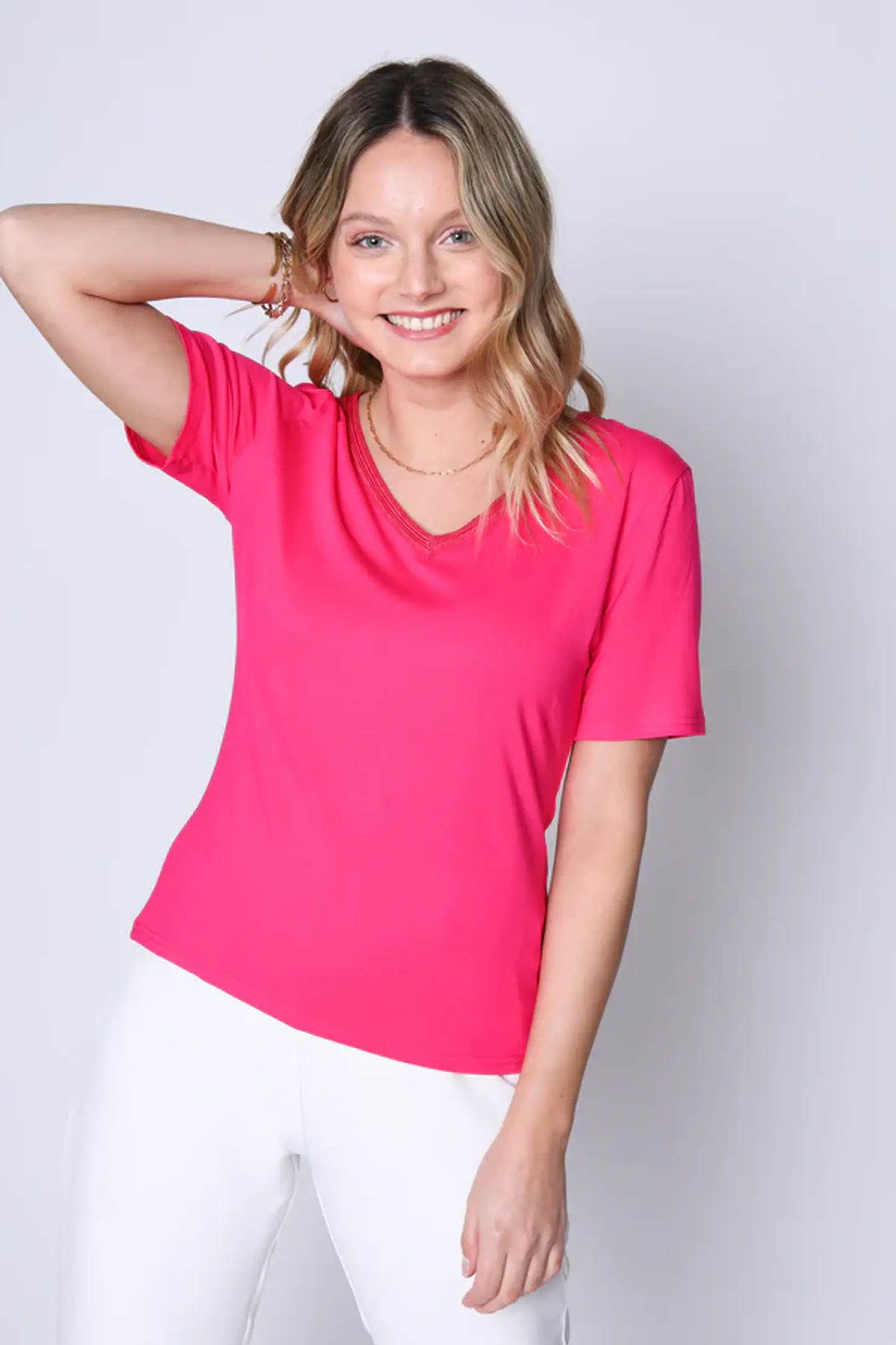 Polera Mujer Fucsia Eclipce 24V47375 1
