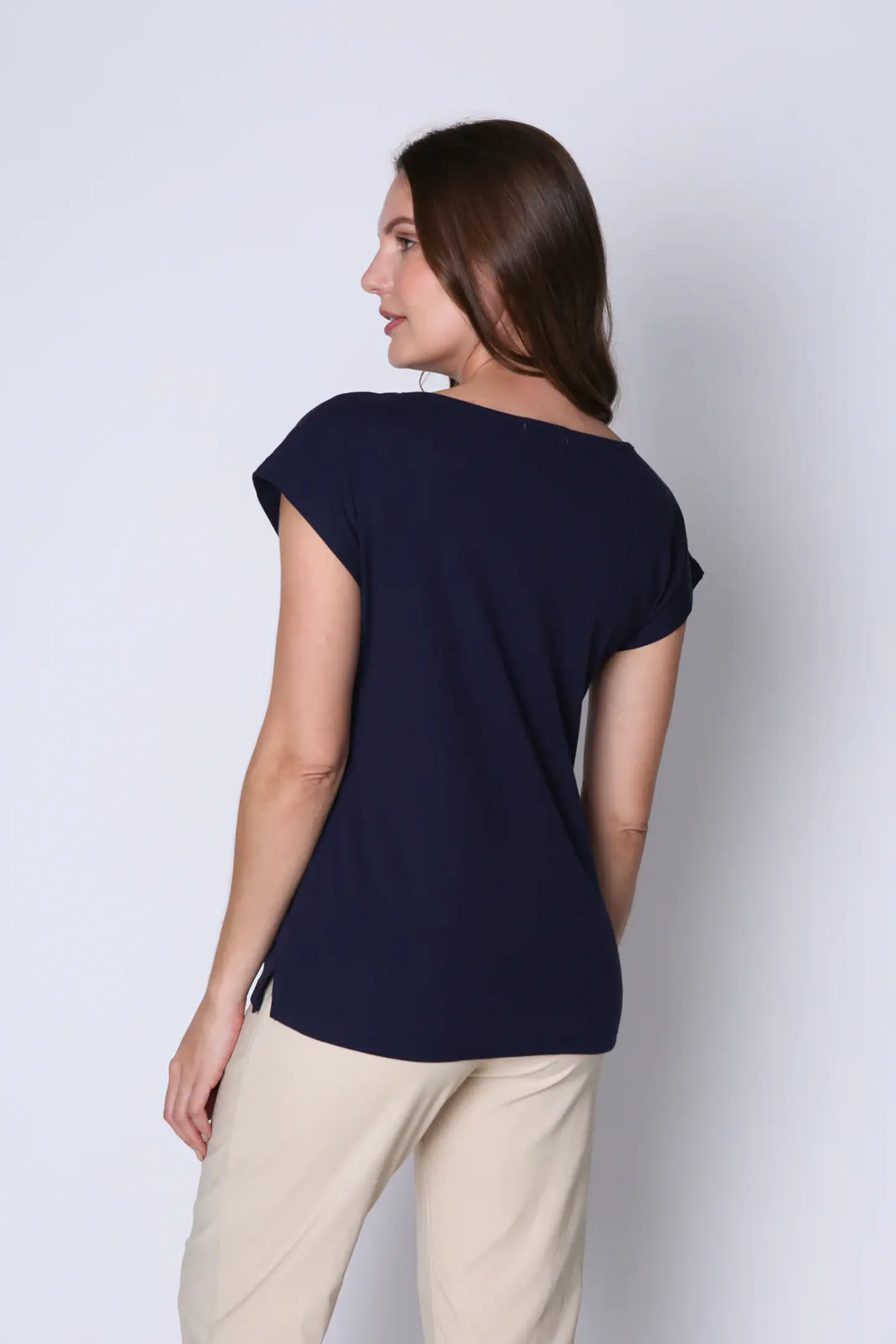 Polera Mujer Azul Eclipce 24V64318 2