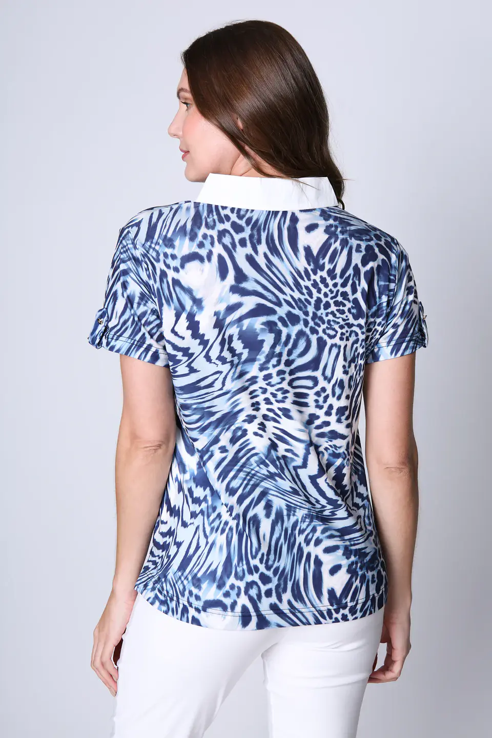 Polera Mujer Azul Eclipce 24V64320 2