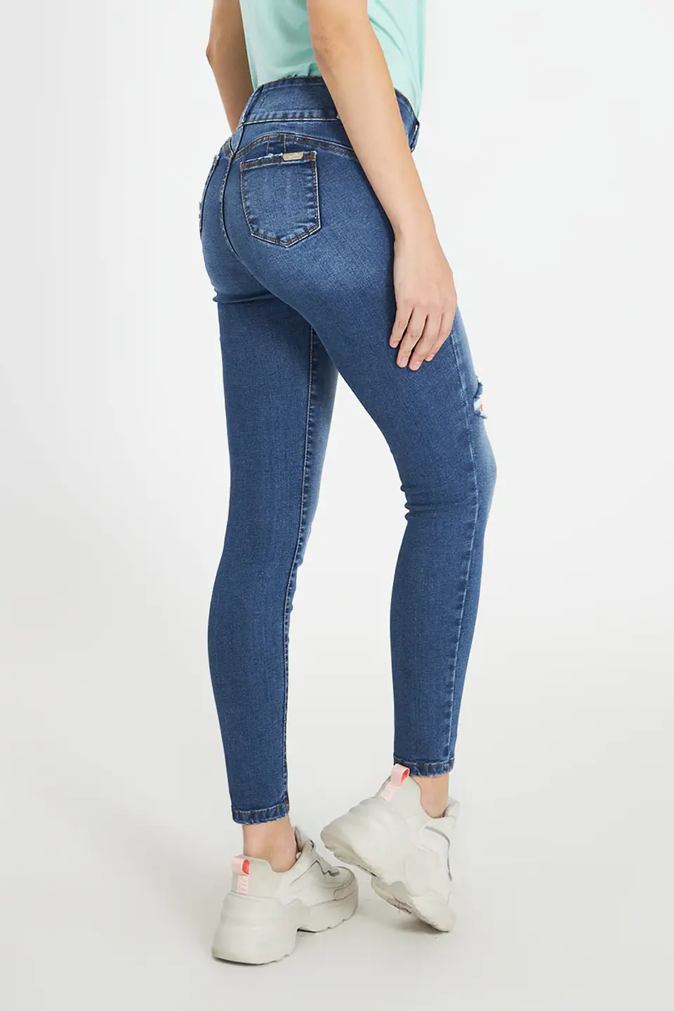Pantalón Mujer Azul Amalia 4023 2
