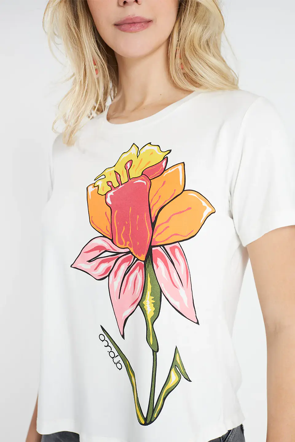 Polera Mujer Crema Amalia 4184 2