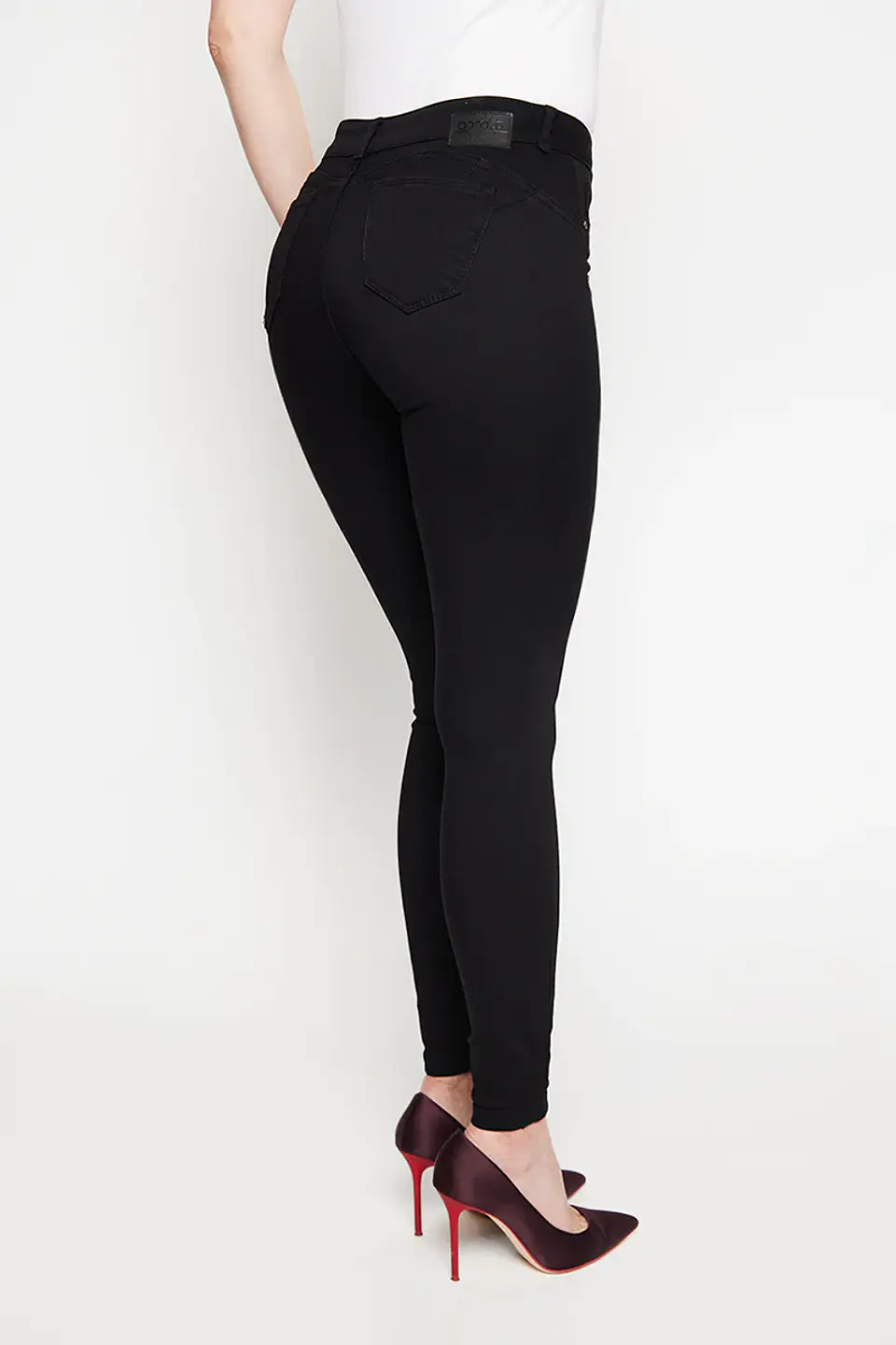 Pantalón Mujer Negro Amalia 4236 2