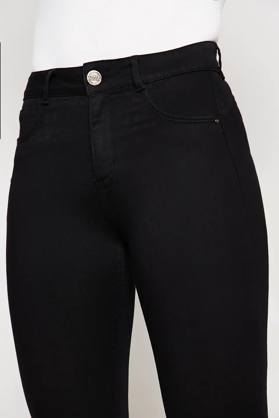 Pantalón Mujer Negro Amalia 4236 3