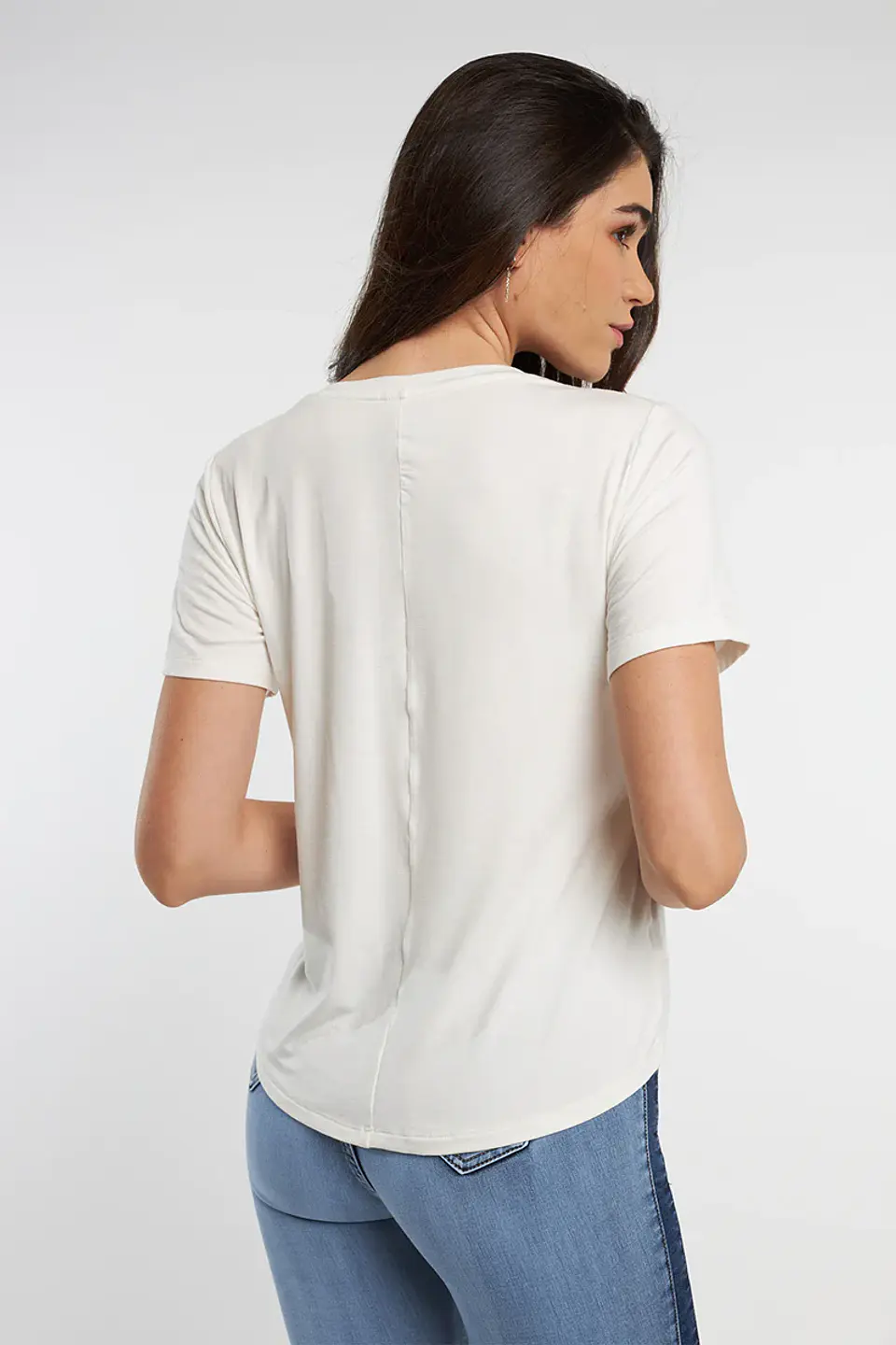 Polera Mujer Blanca Amalia 4298 2