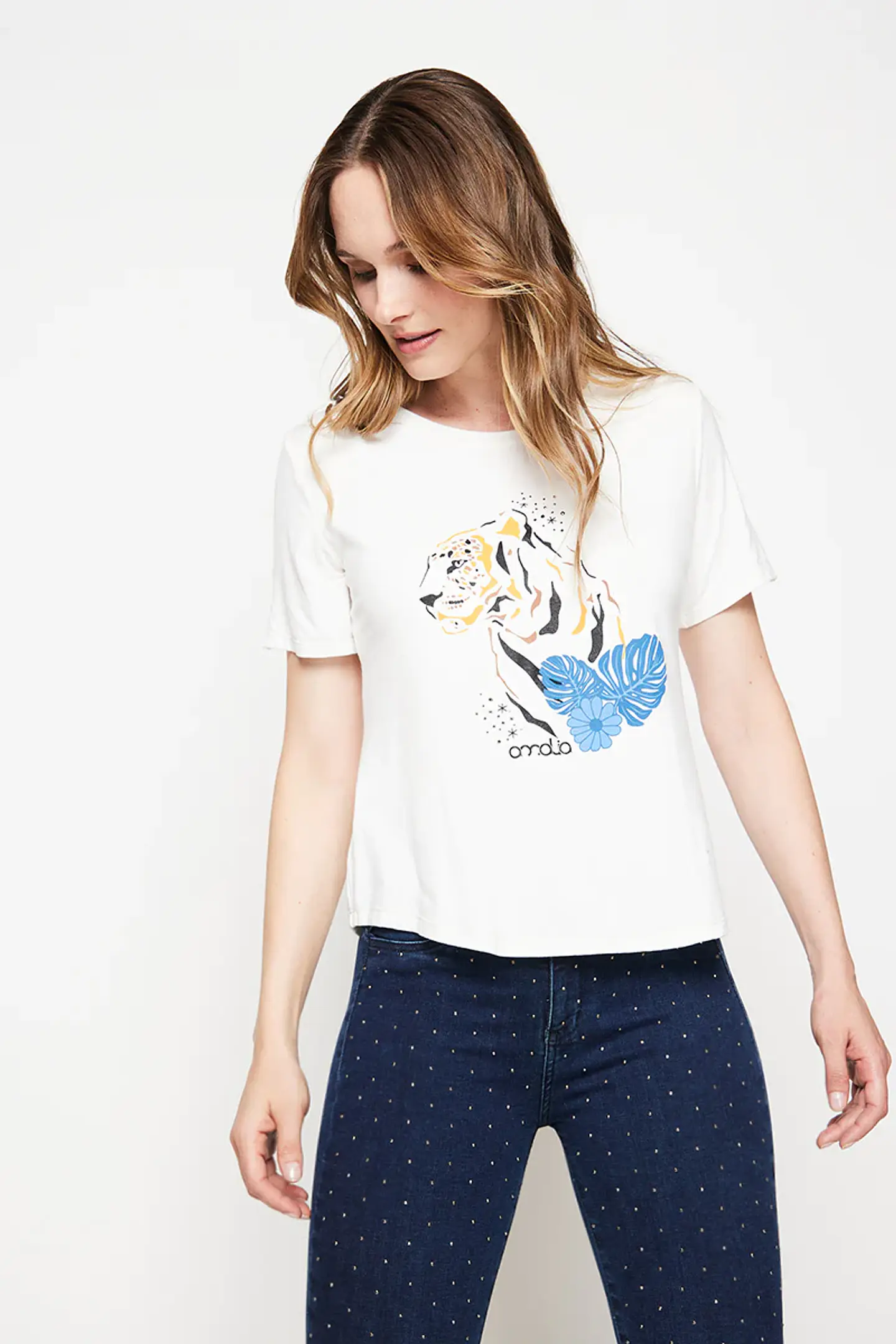 Polera Mujer Blanca Amalia 4348 1