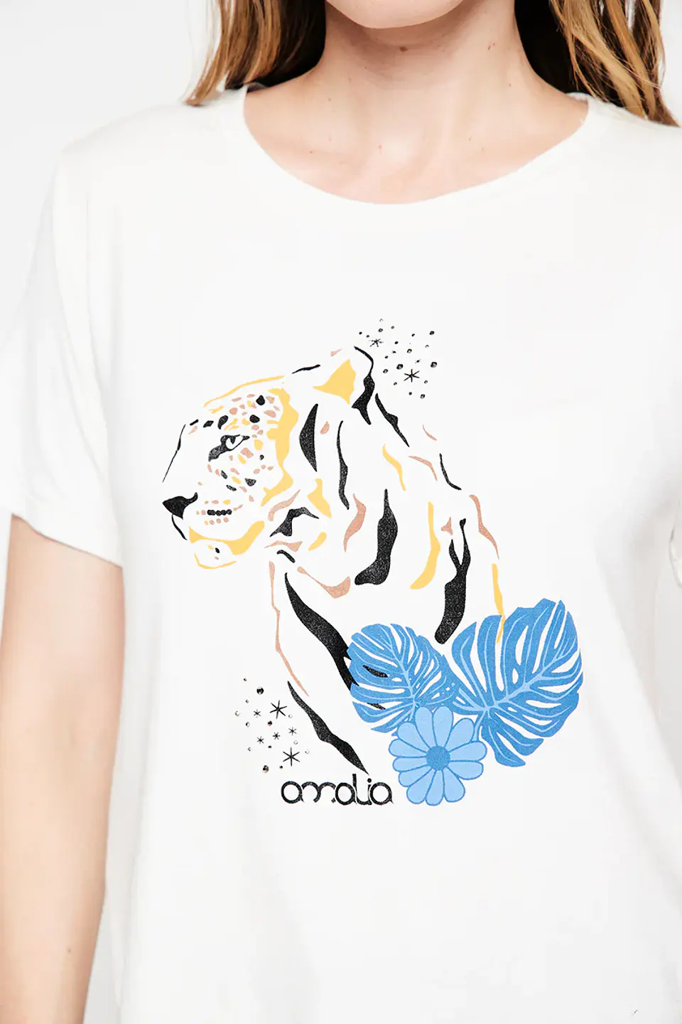 Polera Mujer Blanca Amalia 4348 2