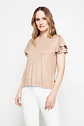 Polera Mujer Beige Amalia 4352 - Miniatura 1