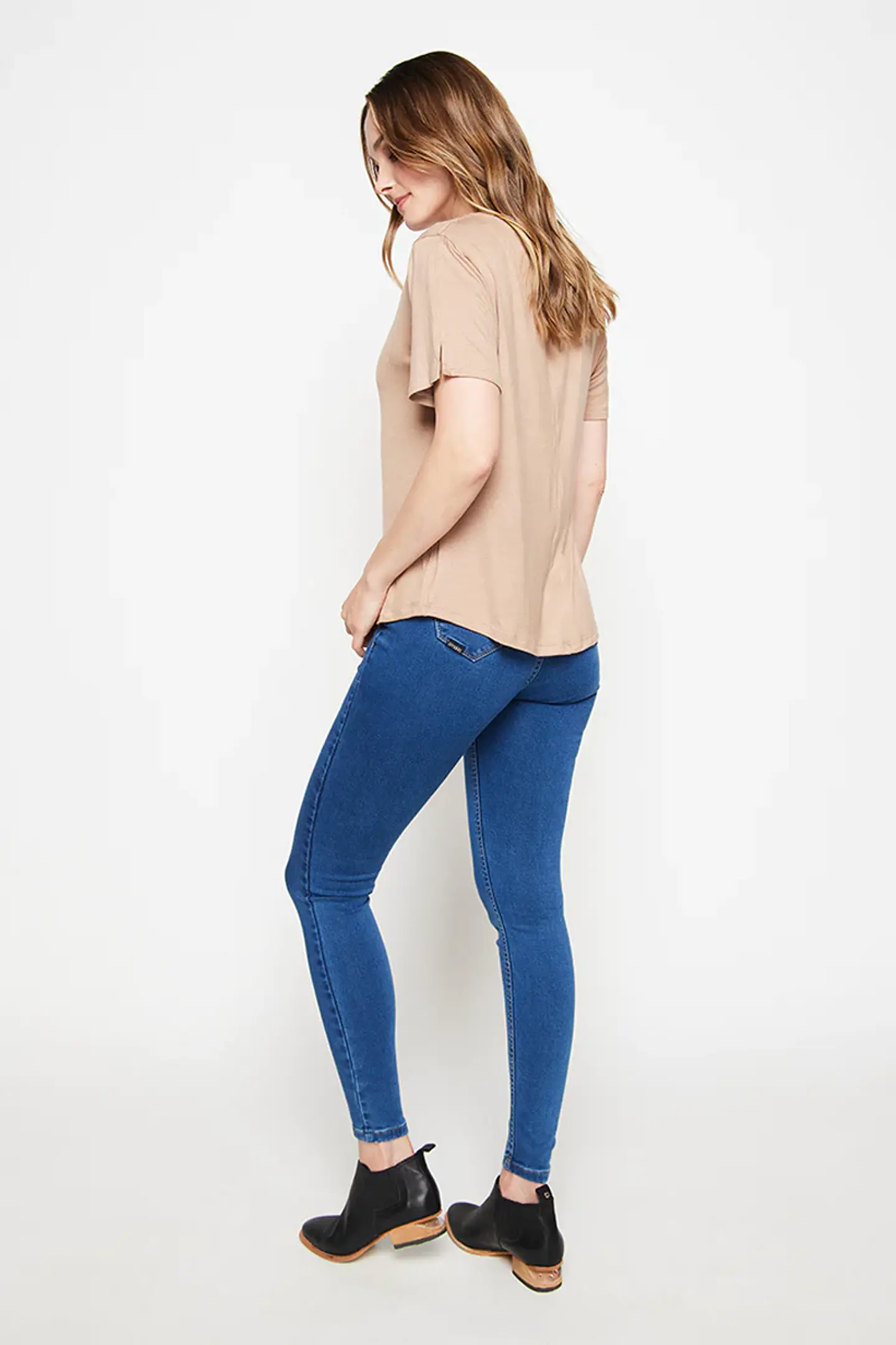 Polera Mujer Beige Amalia 4353 3