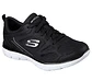Zapatilla Mujer Negra Skechers 12982Bkw - Miniatura 1