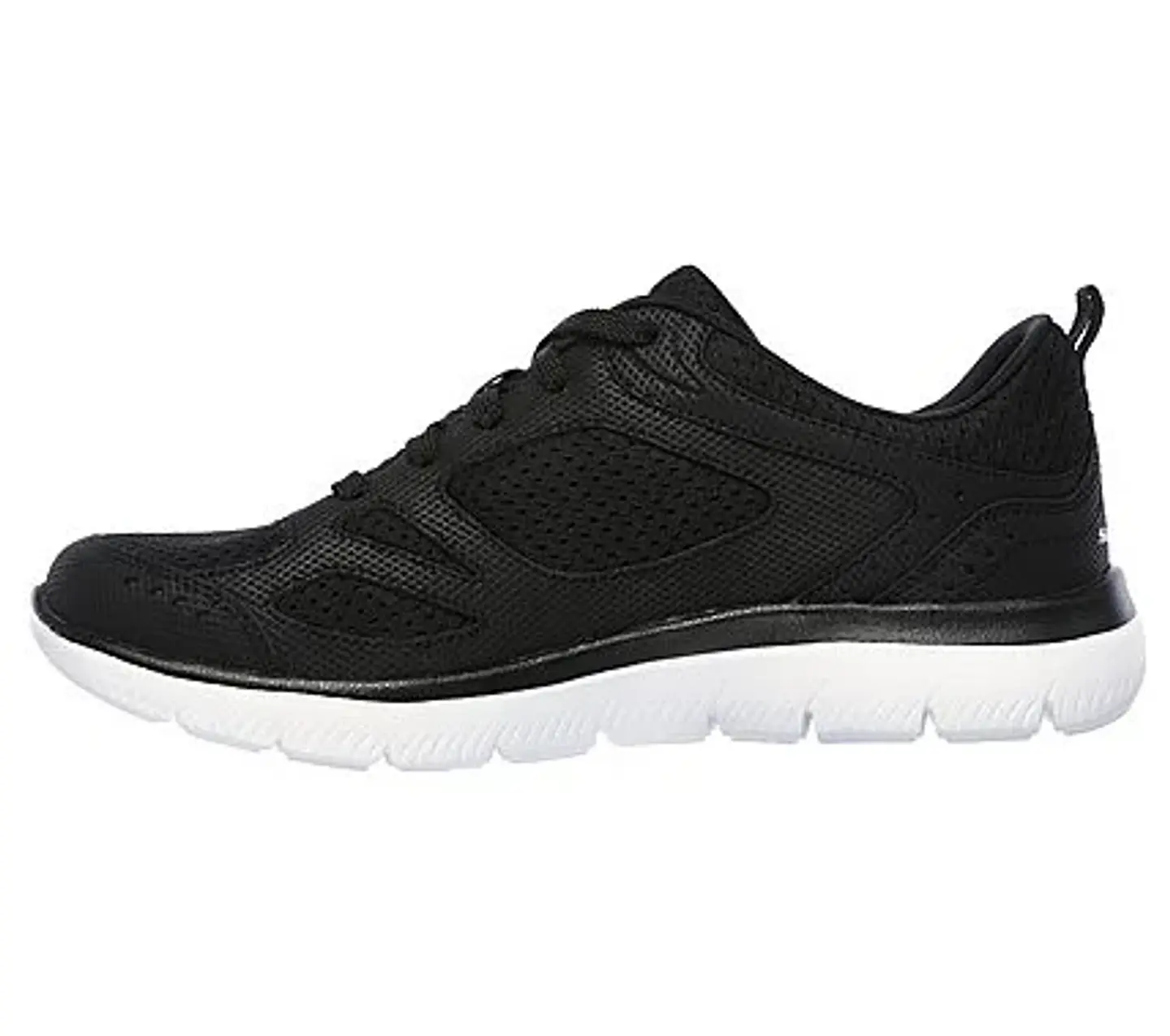 Zapatilla Mujer Negra Skechers 12982Bkw 3
