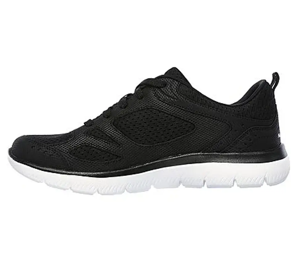 Zapatilla Mujer Negra Skechers 12982Bkw 3