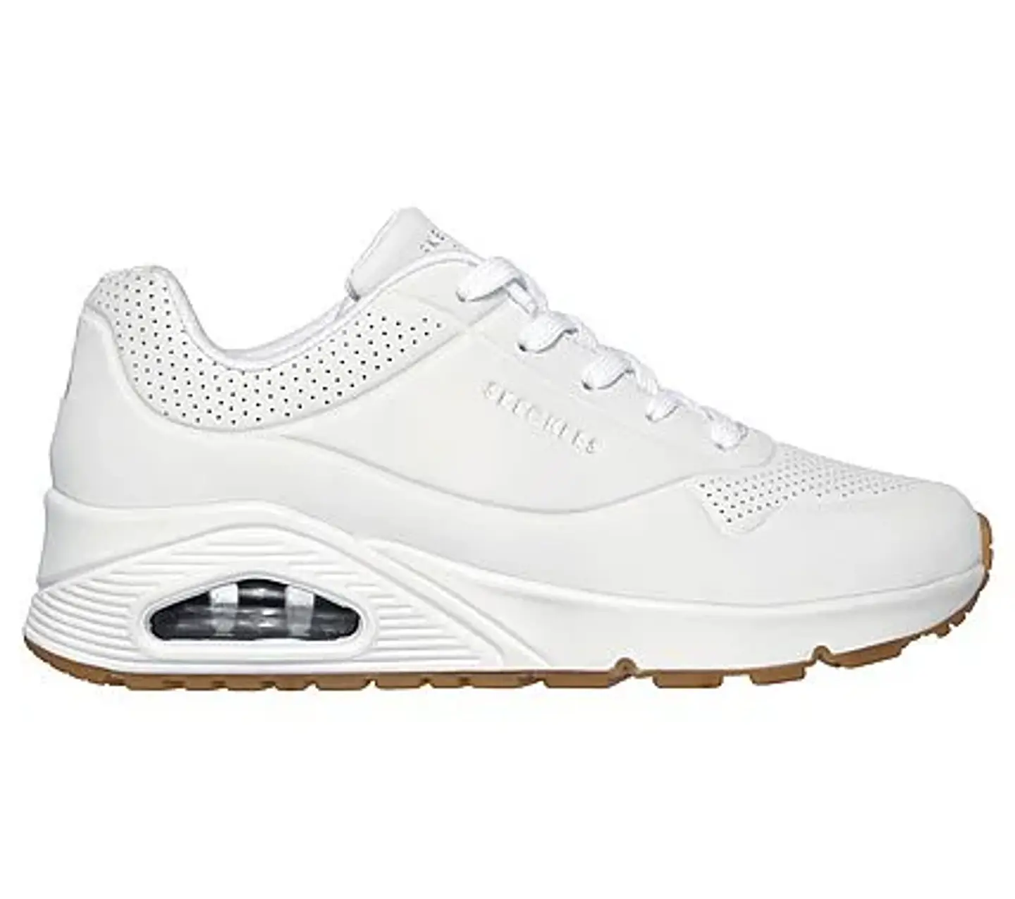 Zapatilla Mujer Blanca Skechers 73690Wht 2