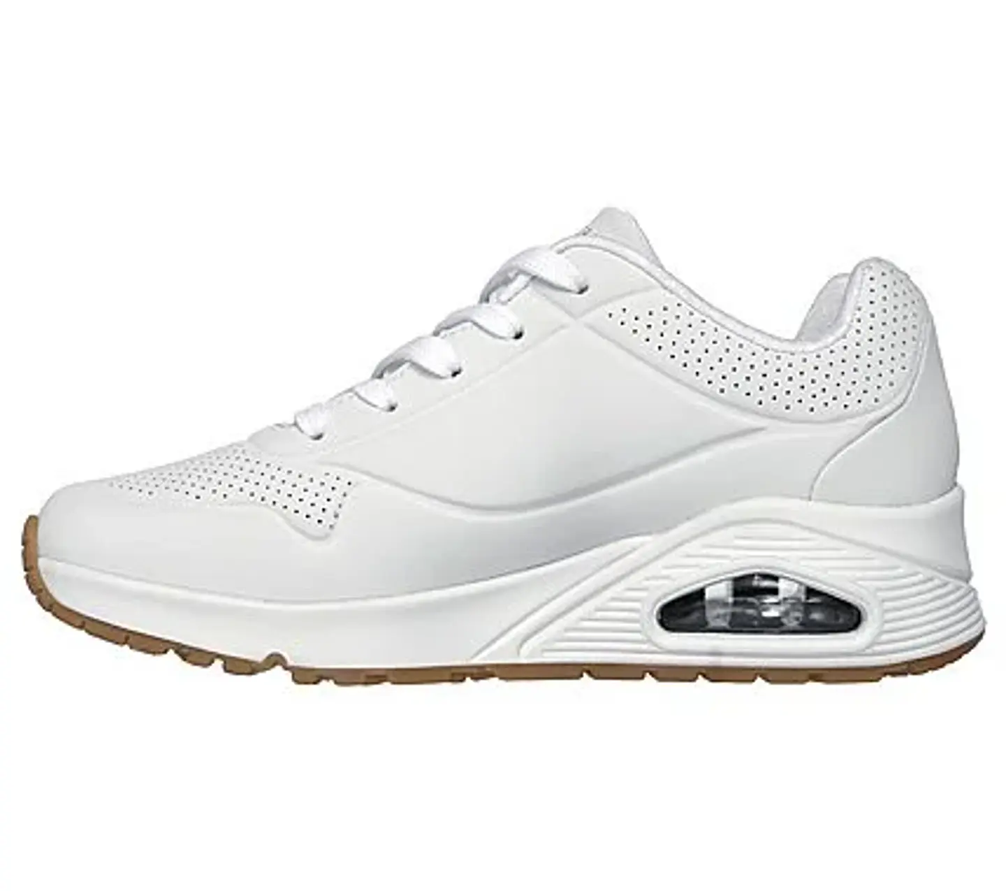 Zapatilla Mujer Blanca Skechers 73690Wht 3