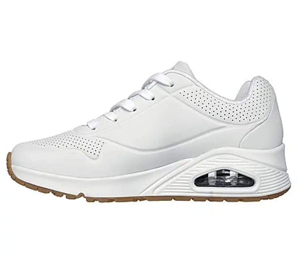 Zapatilla Mujer Blanca Skechers 73690Wht 3