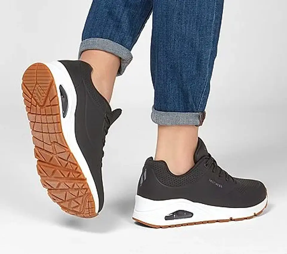 Zapatilla Mujer Negra Skechers 73690Blk 2