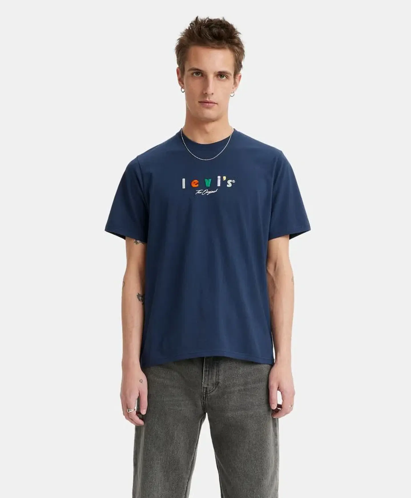 Polera Hombre Azul Levis 16143-1176 1