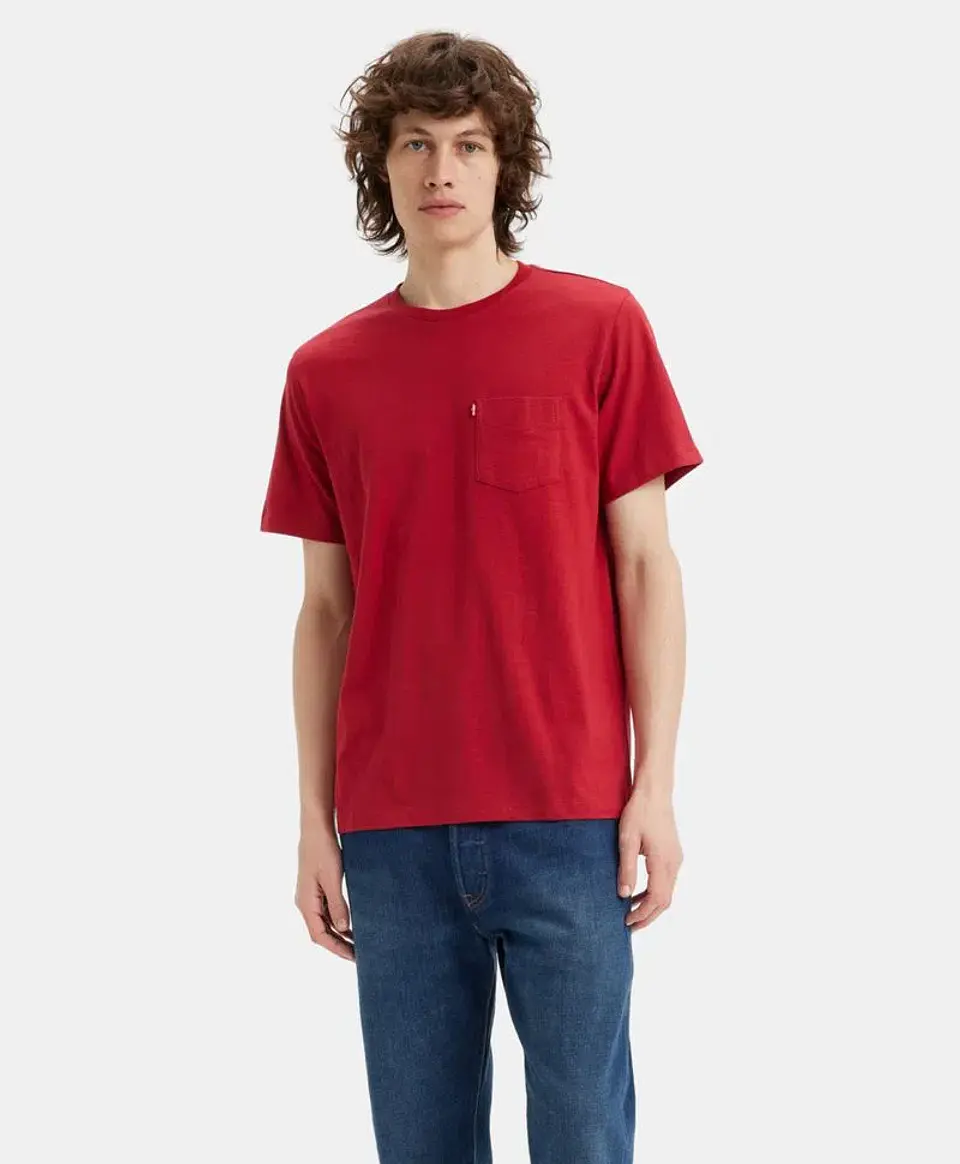 Polera Hombre Roja Levis 19342-0297 1