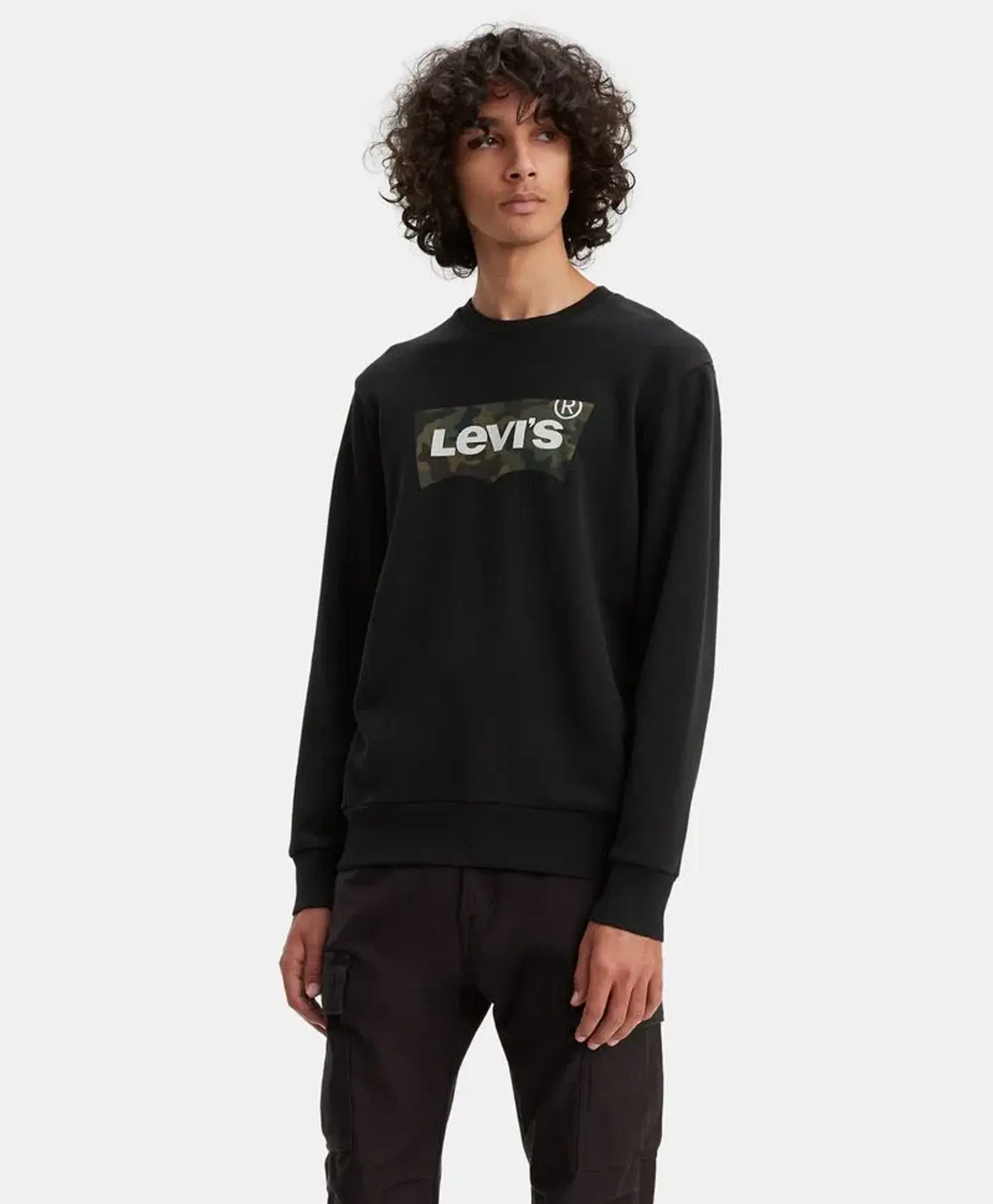 Polerón Hombre Negro Levis 19492-0064 1