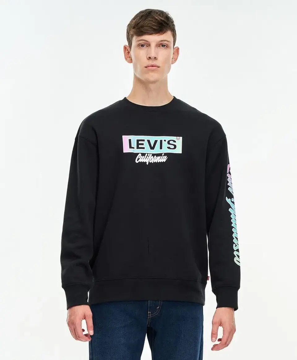 Polerón Hombre Negro Levis 38712-0071 1