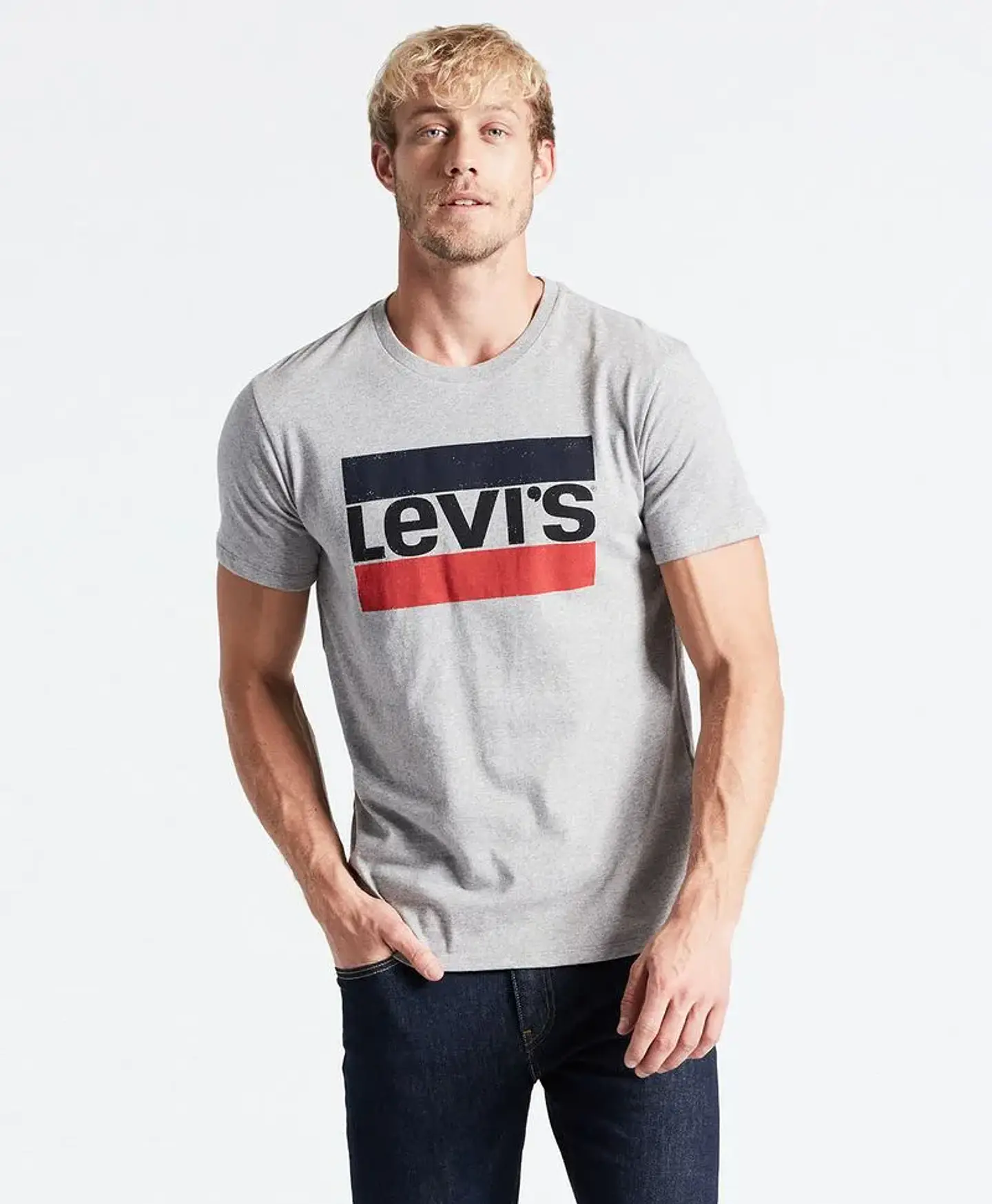 Polera Hombre Gris Levis 39636-0010 1