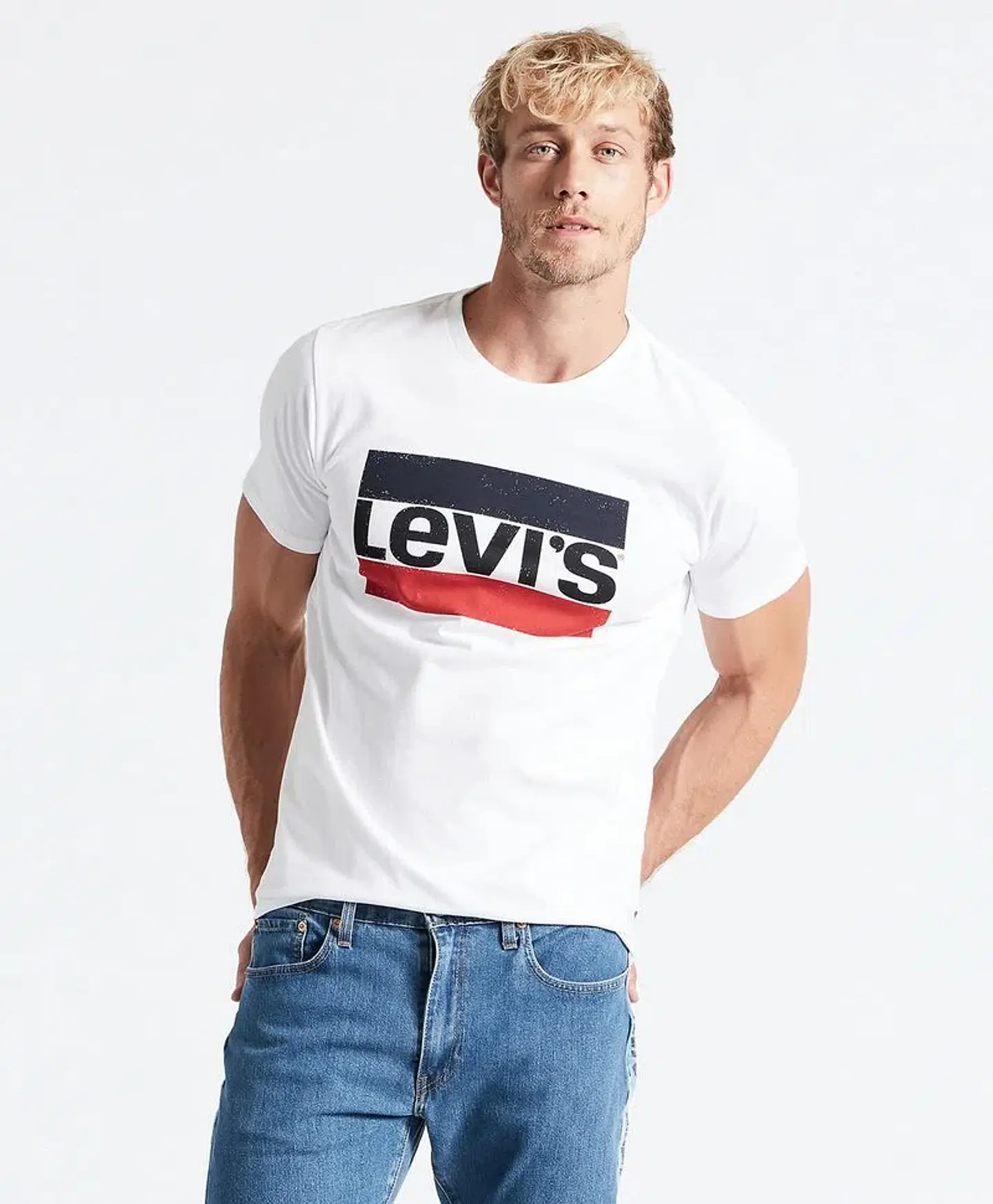 Polera Hombre Blanca Levis 39636-0011 1