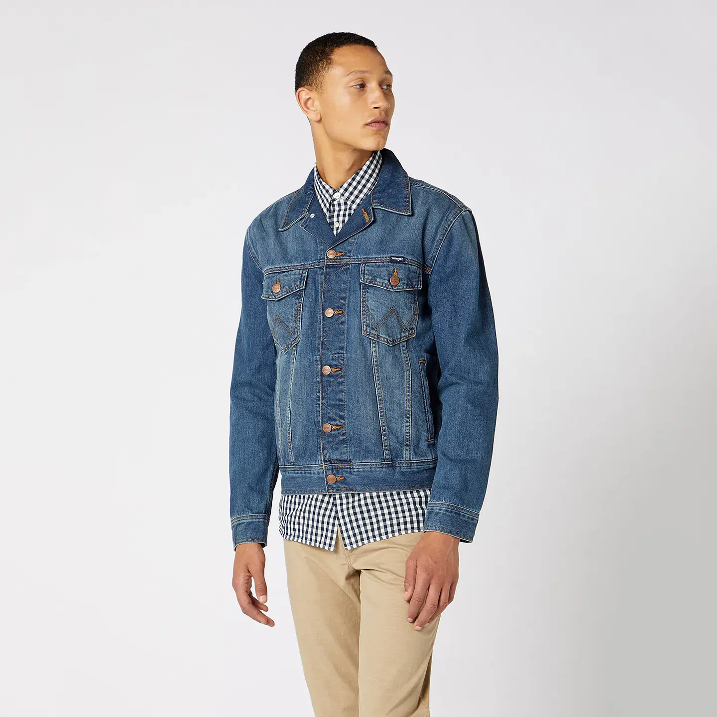 Chaqueta Hombre Azul Wrangler 137669 1