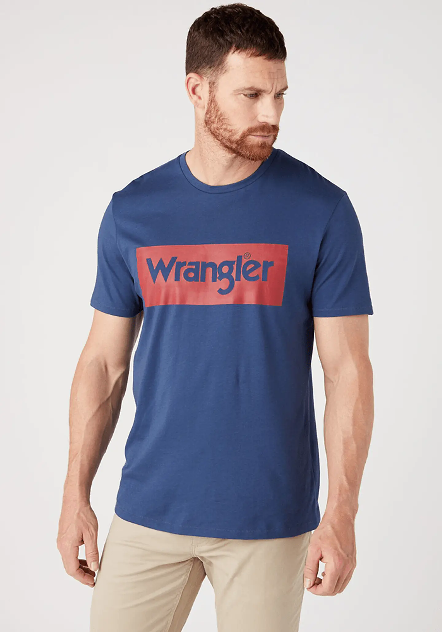 Polera Hombre Navy Wrangler 142193 1