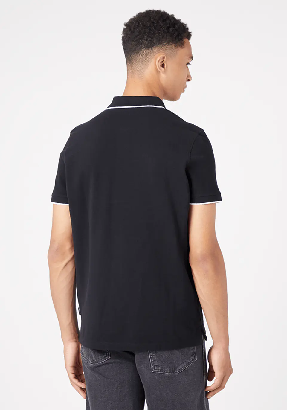 Polera Hombre Negra Wrangler 142190 2